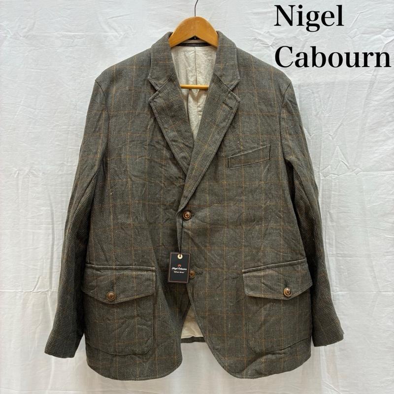 ナイジェルケーボン Nigel Cabourn ジャケット、上着 ジャケット、ブレザー COBBLER JACKET コブラー ジャケット HEMP CHECK ヘンプ チェック 80480480911 46 メンズ USED 古着 中古 50160590