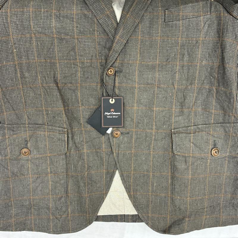 ナイジェルケーボン Nigel Cabourn ジャケット、上着 ジャケット、ブレザー COBBLER JACKET コブラー ジャケット HEMP CHECK ヘンプ チェック 80480480911 46 メンズ USED 古着 中古 50160590