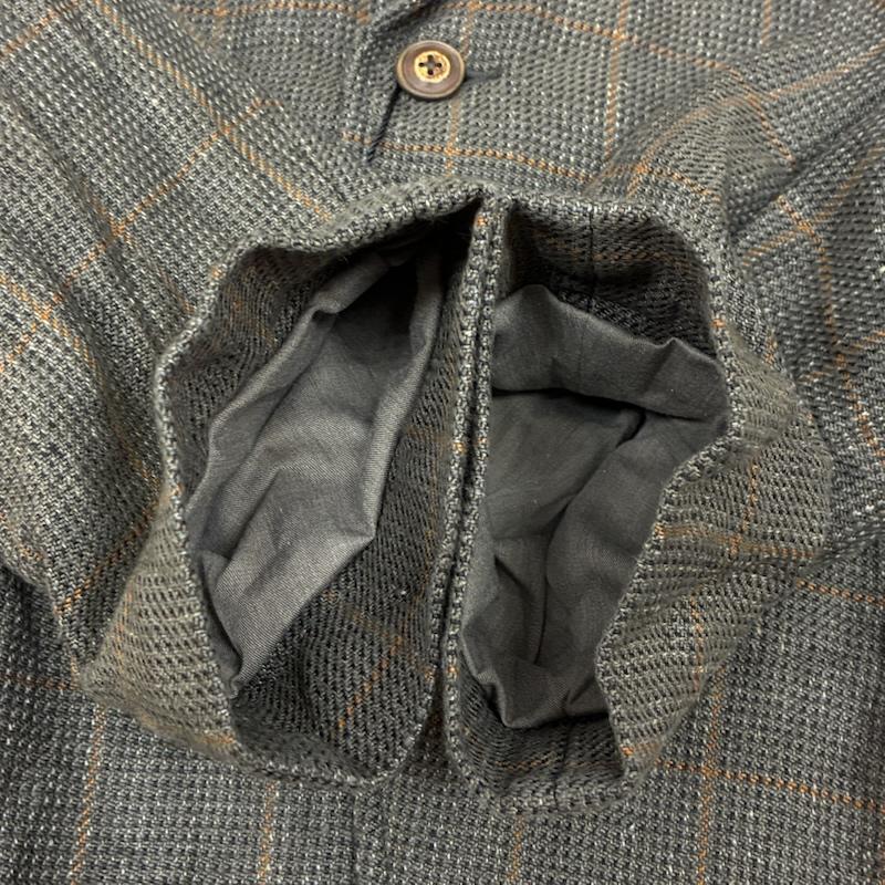 ナイジェルケーボン Nigel Cabourn ジャケット、上着 ジャケット、ブレザー COBBLER JACKET コブラー ジャケット HEMP CHECK ヘンプ チェック 80480480911 46 メンズ USED 古着 中古 50160590