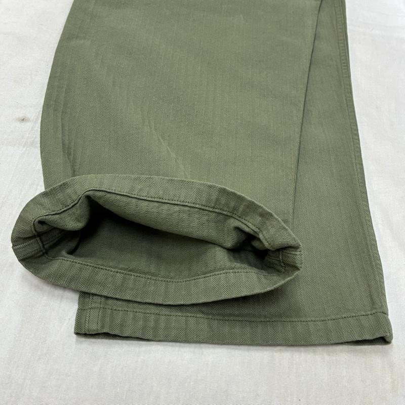 ナイジェルケーボン Nigel Cabourn パンツ ワークパンツ、ペインターパンツ LIMITED EDITION M43 MODIFY MIX PANT SZ HERRINGBONE 別注 ヘリンボーン ミリタリー パンツ 8051-00-50500 30インチ メンズ USED 古着 中古 50160600