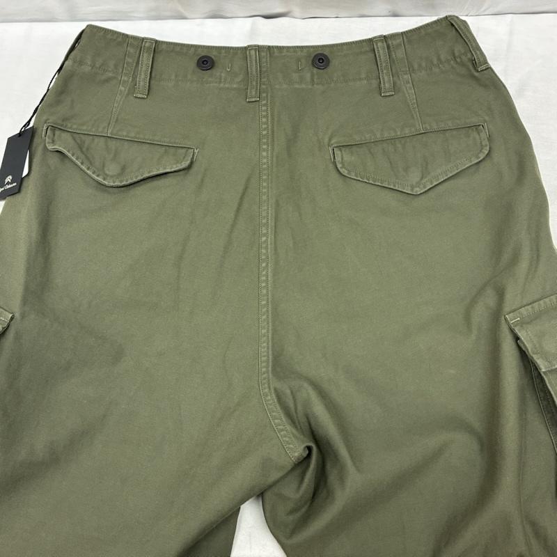 ナイジェルケーボン Nigel Cabourn パンツ ワークパンツ、ペインターパンツ ARMY CARGO PANT アーミー カーゴ パンツ バックサテン コットン 8050-00-50012 32インチ メンズ USED 古着 中古 50160602