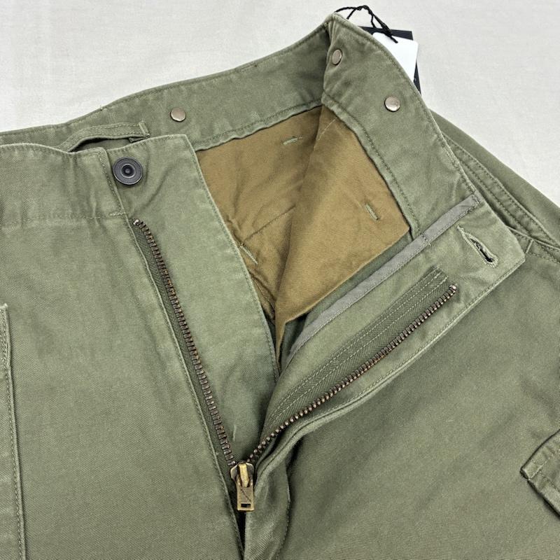 ナイジェルケーボン Nigel Cabourn パンツ ワークパンツ、ペインターパンツ ARMY CARGO PANT アーミー カーゴ パンツ バックサテン コットン 8050-00-50012 32インチ メンズ USED 古着 中古 50160602