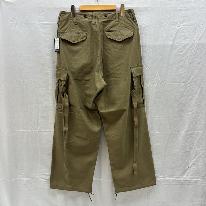 ナイジェルケーボン Nigel Cabourn パンツ ワークパンツ、ペインターパンツ ARMY CARGO PANT アーミー カーゴ パンツ バックサテン コットン 8050-00-50012 32インチ メンズ USED 古着 中古 50160604