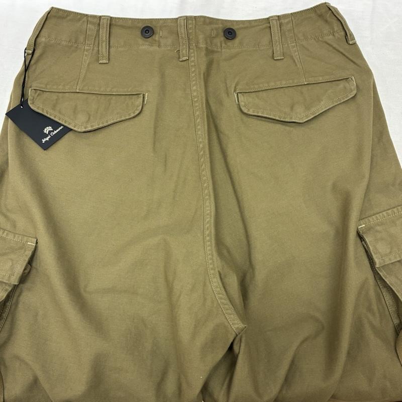ナイジェルケーボン Nigel Cabourn パンツ ワークパンツ、ペインターパンツ ARMY CARGO PANT アーミー カーゴ パンツ バックサテン コットン 8050-00-50012 32インチ メンズ USED 古着 中古 50160604