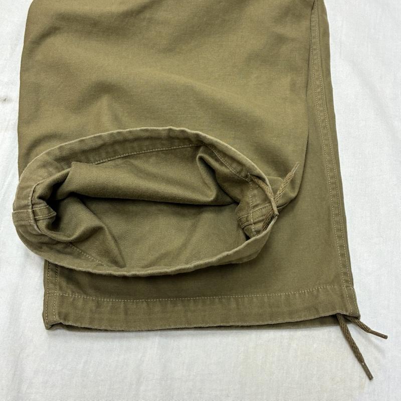 ナイジェルケーボン Nigel Cabourn パンツ ワークパンツ、ペインターパンツ ARMY CARGO PANT アーミー カーゴ パンツ バックサテン コットン 8050-00-50012 32インチ メンズ USED 古着 中古 50160604
