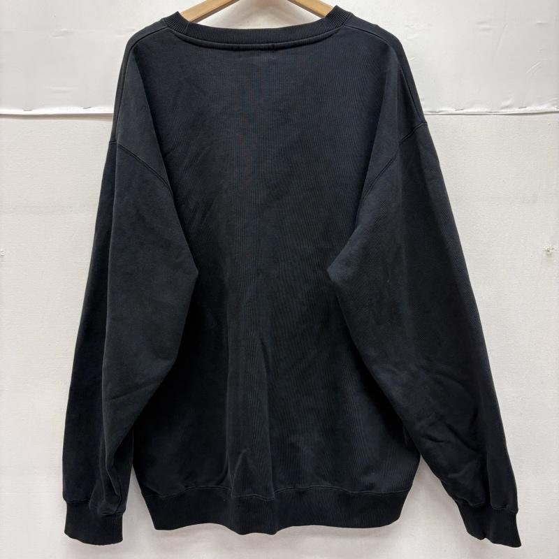 エクストララージ XLARGE トレーナー 長袖 コットン スタンダード ロゴ スウェット 101244012010 XL 黒 / ブラック / black メンズ USED 古着 中古 50160612