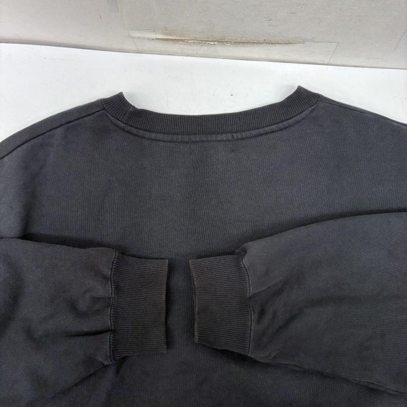 エクストララージ XLARGE トレーナー 長袖 コットン スタンダード ロゴ スウェット 101244012010 XL 黒 / ブラック / black メンズ USED 古着 中古 50160612
