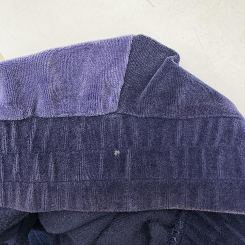 古着 USED パーカー 長袖 YARDSALE ヤードセール Gem velour Hood ベロア ジップ パーカー L 紫 / パープル / purple メンズ USED 古着 中古 50160614