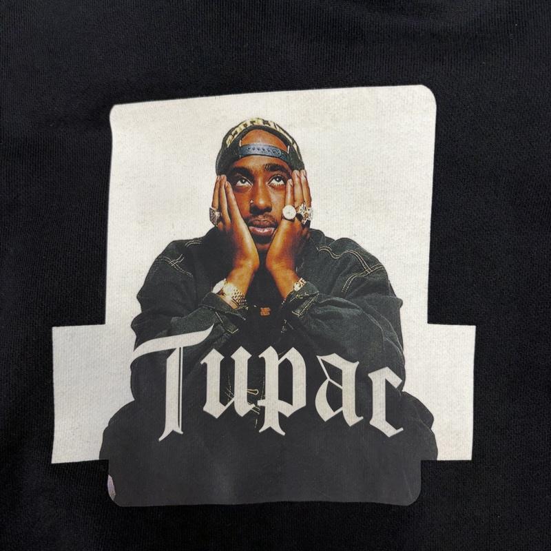 エクストララージ XLARGE パーカー 長袖 2PAC PULLOVER HOODED SWEAT パーカー 101231012025 XL 黒 / ブラック / black メンズ USED 古着 中古 50160615