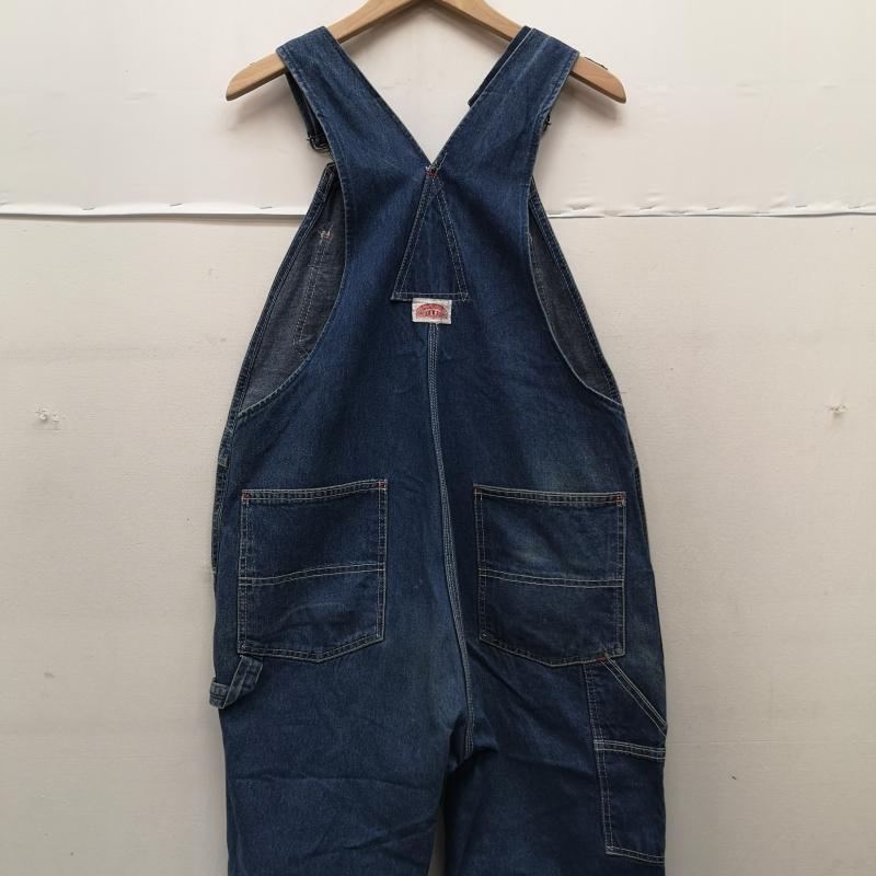 ラウンドハウス ROUND HOUSE サロペット・オーバーオール サロペット、オーバーオール 70s 80s デニム オーバーオール インディゴ / インディゴ / Indigo メンズ USED 古着 中古 50160626
