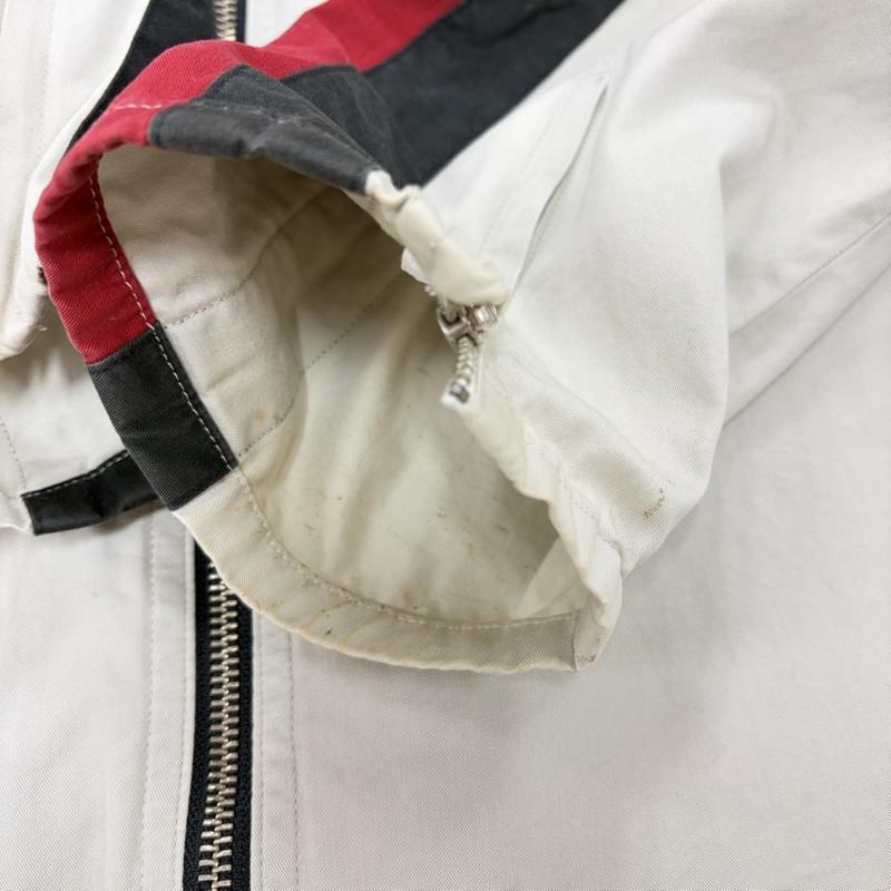 トミーヒルフィガー TOMMY HILFIGER ジャケット、上着 ジャンパー、ブルゾン 90s vintage ヴィンテージ レーシングジャケット モトクロス ロゴ 刺繍 フルジップ ジップアップ ワッペン パッチ XL ロゴ、文字 X 刺繍 ベージュ / ベージュ / beige X 赤 / レッド / red X 黒 / ブラック / black メンズ USED 古着 中古 50160640