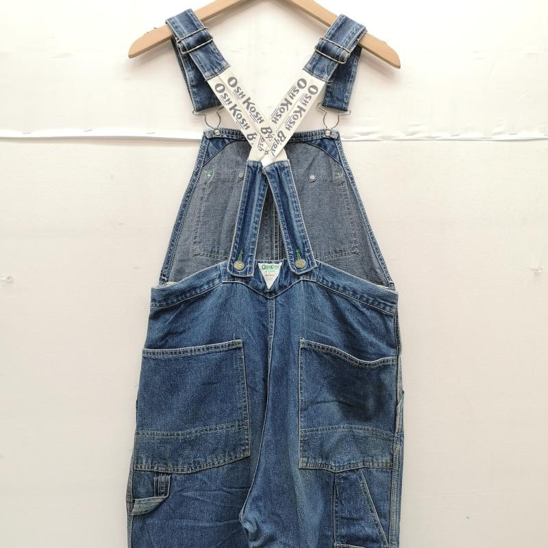 オシュコシュビゴッシュ OSHKOSHB GOSH サロペット・オーバーオール サロペット、オーバーオール 70s 80s USA製 ローバック デニム ワーク オーバーオール 804-1003 W32 L32 L インディゴ / インディゴ / Indigo メンズ USED 古着 中古 50160645