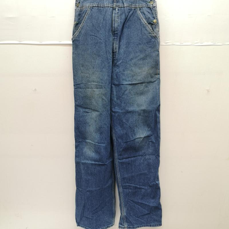 オシュコシュビゴッシュ OSHKOSHB GOSH サロペット・オーバーオール サロペット、オーバーオール 70s 80s USA製 ローバック デニム ワーク オーバーオール 804-1003 W32 L32 L インディゴ / インディゴ / Indigo メンズ USED 古着 中古 50160645