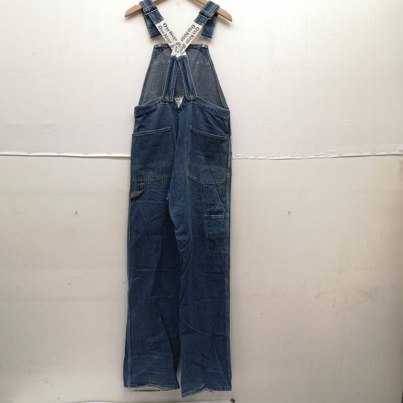 オシュコシュビゴッシュ OSHKOSHB GOSH サロペット・オーバーオール サロペット、オーバーオール 70s 80s USA製 ローバック デニム ワーク オーバーオール 804-1003 W32 L32 L インディゴ / インディゴ / Indigo メンズ USED 古着 中古 50160645