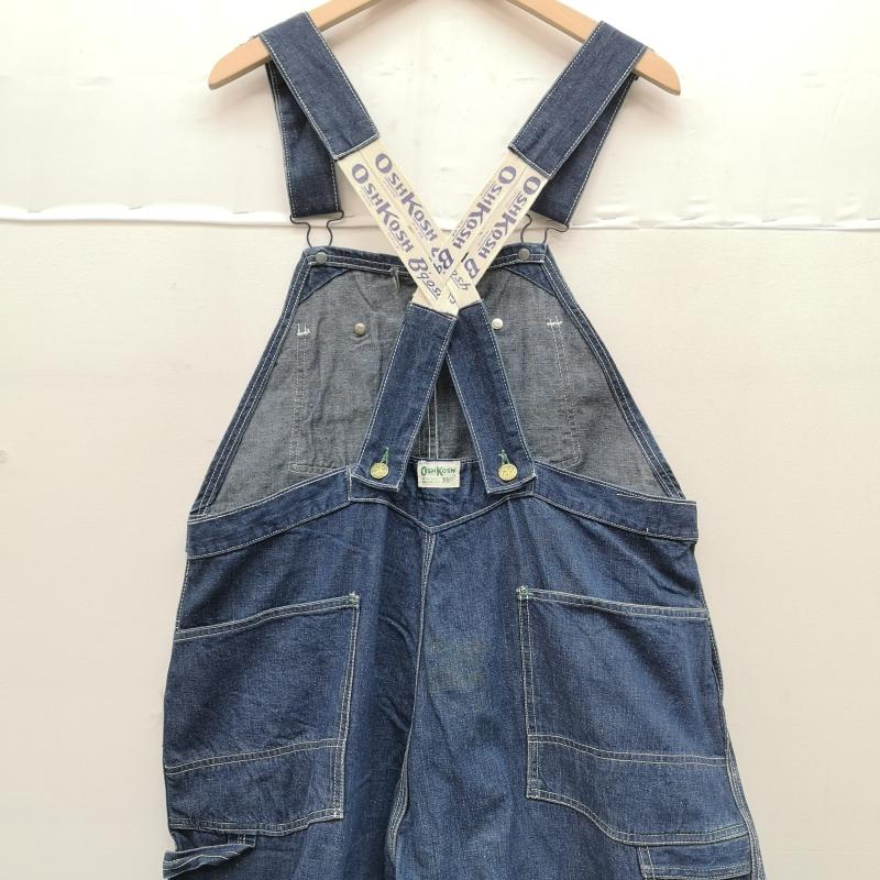 オシュコシュビゴッシュ OSHKOSHB GOSH サロペット・オーバーオール サロペット、オーバーオール 40s 50s ヴィンテージ デニム オーバーオール インディゴ / インディゴ / Indigo メンズ USED 古着 中古 50160646