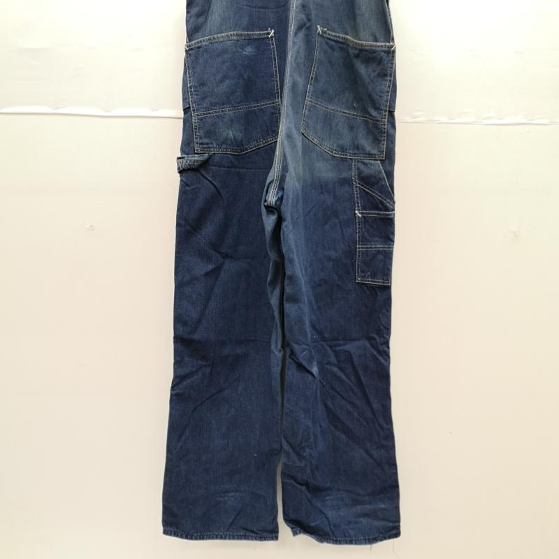 ヴィンテージ VINTAGE サロペット・オーバーオール サロペット、オーバーオール 40s FINCK S デニム オーバーオール ユニオンチケット 浮き出しロゴボタン - インディゴ / インディゴ / Indigo メンズ USED 古着 中古 50160647