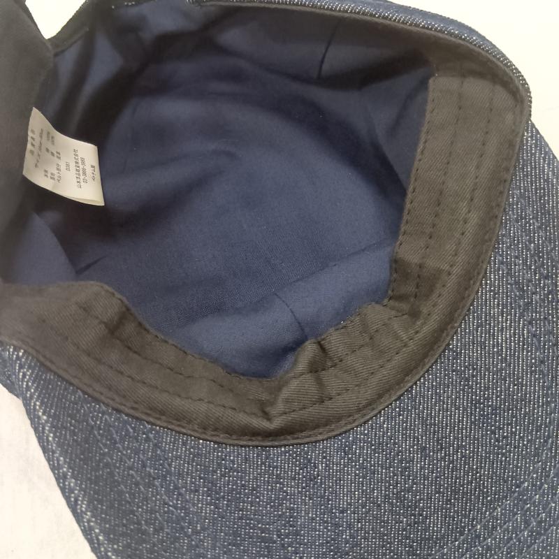 リー Lee 帽子 キャップ デニムワークキャップ indigo blue 56cm～60cm - ロゴ、文字 インディゴ / インディゴ / Indigo メンズ USED 古着 中古 50160649