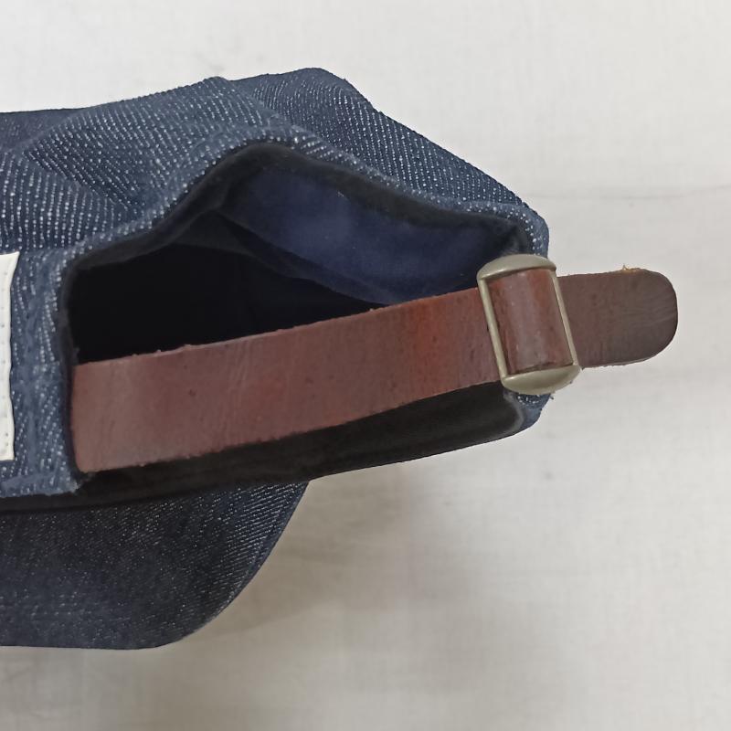 リー Lee 帽子 キャップ デニムワークキャップ indigo blue 56cm～60cm - ロゴ、文字 インディゴ / インディゴ / Indigo メンズ USED 古着 中古 50160649