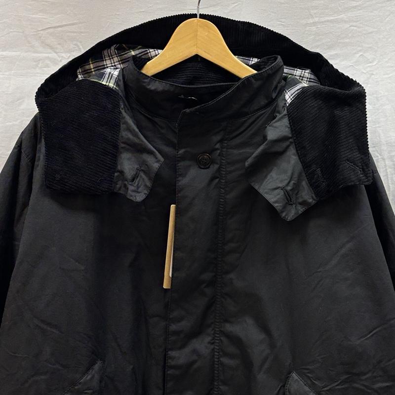 バーブァー Barbour コート コート一般 MWX2250BK11 Torrent Parka トレント パーカ ミリタリー モッズ コート ワックス コットン M 黒 / ブラック / black メンズ USED 古着 中古 50160654