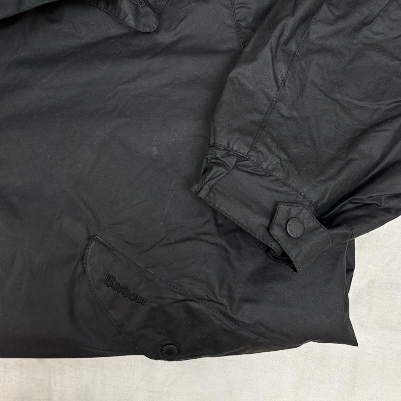 バーブァー Barbour コート コート一般 MWX2250BK11 Torrent Parka トレント パーカ ミリタリー モッズ コート ワックス コットン M 黒 / ブラック / black メンズ USED 古着 中古 50160654