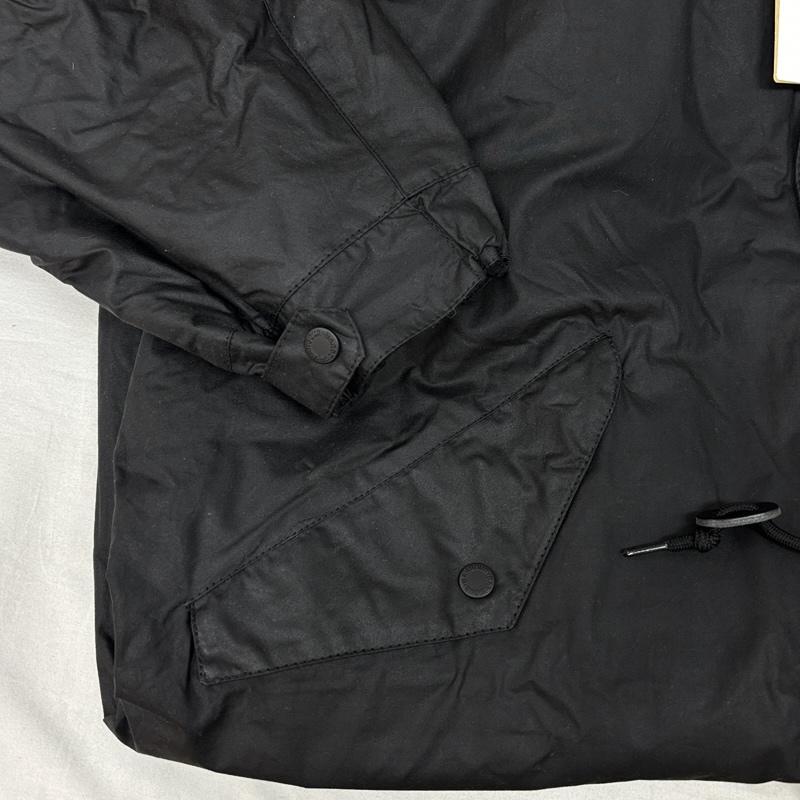 バーブァー Barbour コート コート一般 MWX2250BK11 Torrent Parka トレント パーカ ミリタリー モッズ コート ワックス コットン M 黒 / ブラック / black メンズ USED 古着 中古 50160654