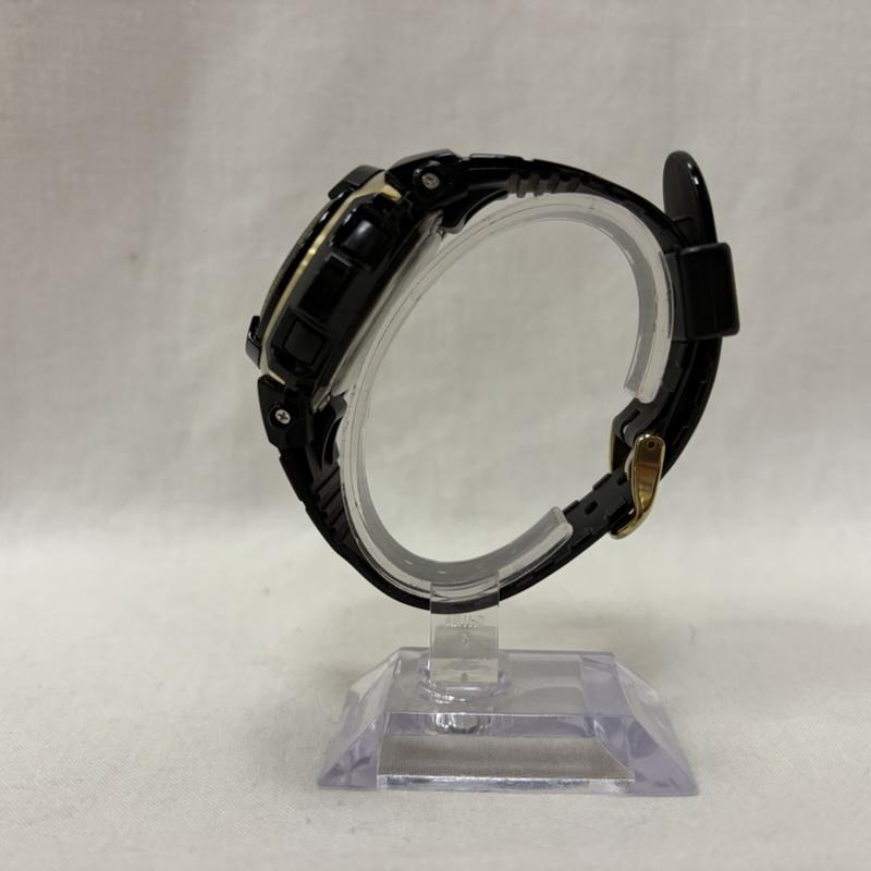 ジーショック G-SHOCK 腕時計 デジタル G-300G アナログデジタル 20気圧防水 ワールドタイム機能 black×gold - 無地 黒 / ブラック / black X 金 / ゴールド / gold color メンズ USED 古着 中古 50160655