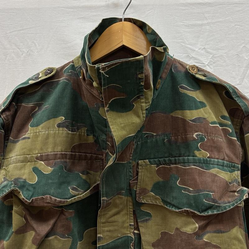 ヴィンテージ VINTAGE ジャケット、上着 ジャンパー、ブルゾン ベルギー軍 50年代 デニソン スモッグ ユーロミリタリー カモフラ 迷彩 ジャケット - カモフラージュ柄・迷彩 メンズ USED 古着 中古 50160658
