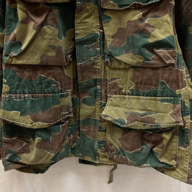 ヴィンテージ VINTAGE ジャケット、上着 ジャンパー、ブルゾン ベルギー軍 50年代 デニソン スモッグ ユーロミリタリー カモフラ 迷彩 ジャケット - カモフラージュ柄・迷彩 メンズ USED 古着 中古 50160658