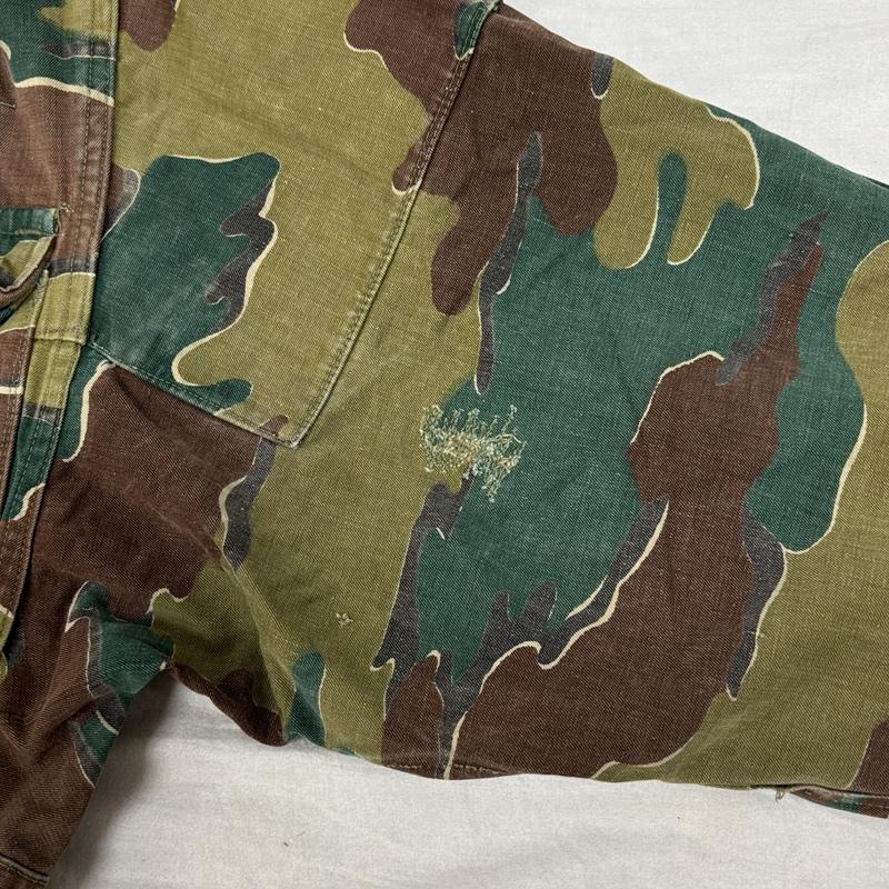 ヴィンテージ VINTAGE ジャケット、上着 ジャンパー、ブルゾン ベルギー軍 50年代 デニソン スモッグ ユーロミリタリー カモフラ 迷彩 ジャケット - カモフラージュ柄・迷彩 メンズ USED 古着 中古 50160658