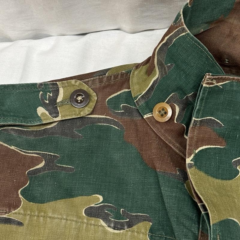 ヴィンテージ VINTAGE ジャケット、上着 ジャンパー、ブルゾン ベルギー軍 50年代 デニソン スモッグ ユーロミリタリー カモフラ 迷彩 ジャケット - カモフラージュ柄・迷彩 メンズ USED 古着 中古 50160658