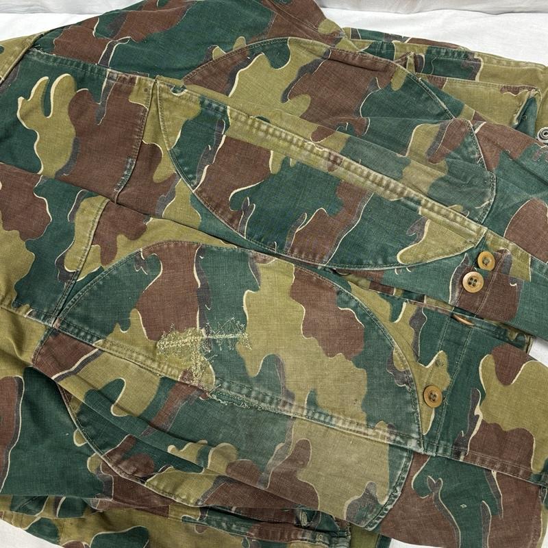 ヴィンテージ VINTAGE ジャケット、上着 ジャンパー、ブルゾン ベルギー軍 50年代 デニソン スモッグ ユーロミリタリー カモフラ 迷彩 ジャケット - カモフラージュ柄・迷彩 メンズ USED 古着 中古 50160658