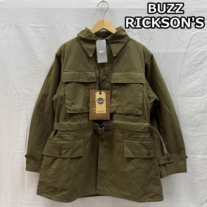 バズリクソンズ Buzz Rickson s ジャケット、上着 ジャンパー、ブルゾン BR14696 MOUNTAIN JACKET ミリタリー マウンテン ジャケット ウエストベルト TALON ZIP 38 メンズ USED 古着 中古 50160667