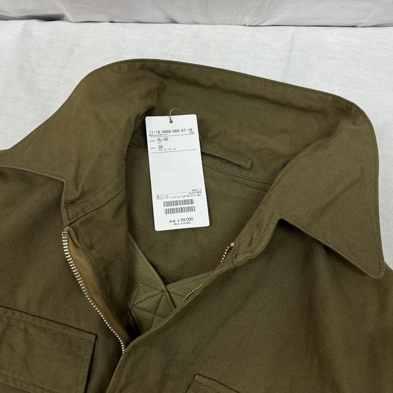 バズリクソンズ Buzz Rickson s ジャケット、上着 ジャンパー、ブルゾン BR14696 MOUNTAIN JACKET ミリタリー マウンテン ジャケット ウエストベルト TALON ZIP 38 メンズ USED 古着 中古 50160667