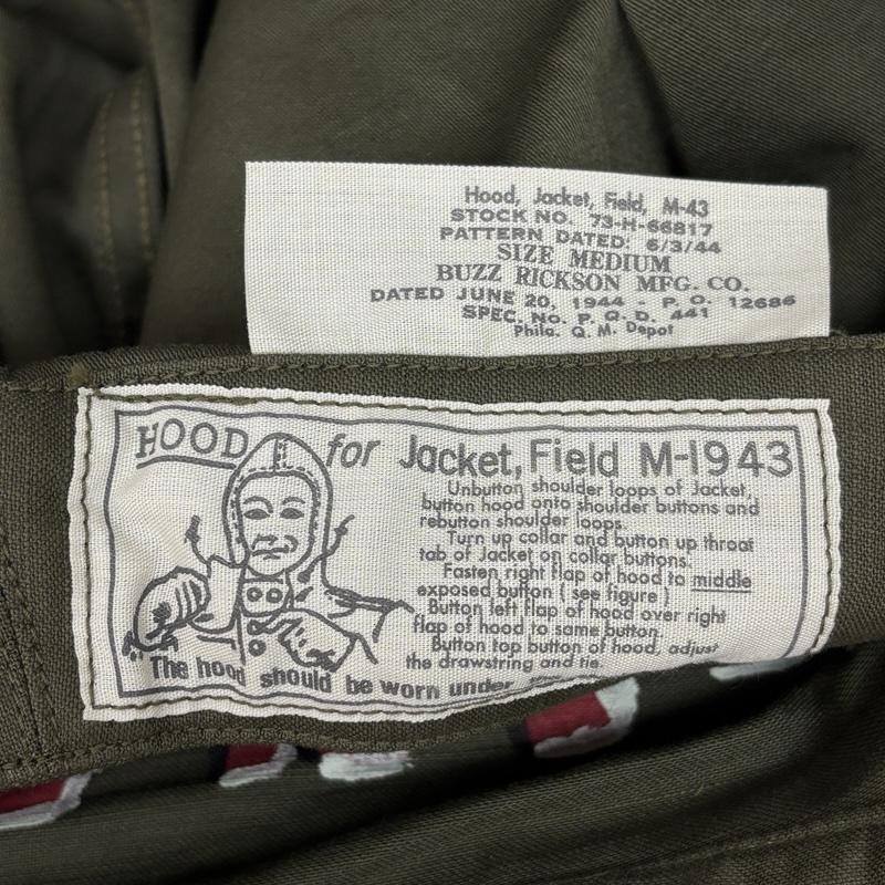 バズリクソンズ Buzz Rickson s ジャケット、上着 ジャンパー、ブルゾン BR15410 BR15723 M-1943 ドラゴン レディー Jack 沖縄 ペイント ミリタリー フィールド ジャケット 38 メンズ USED 古着 中古 50160668