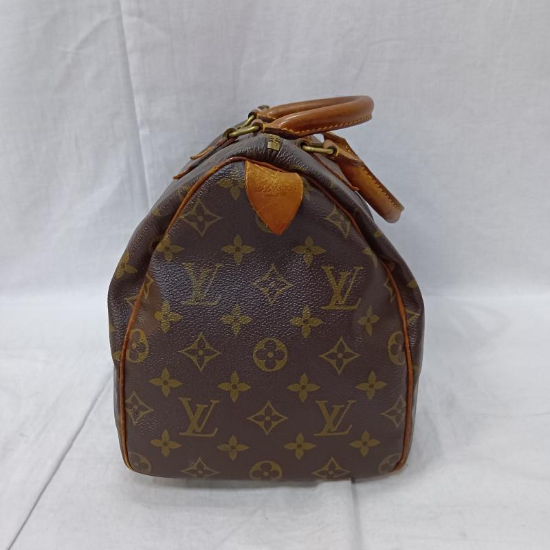 ルイヴィトン LOUIS VUITTON ボストンバッグ ボストンバッグ モノグラム ハンドバッグ スピーディ30 - ロゴ、文字 X 総柄 茶 / ブラウン / brown レディース USED 古着 中古 50160673