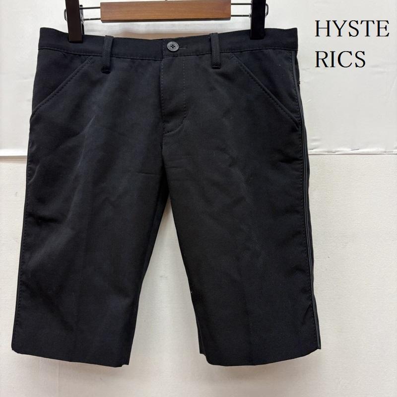 ヒステリックス HYSTERICS パンツ ショートパンツ 90s 日本製 裏地 スカル 総柄 ウール ハーフパンツ M 黒 / ブラック / black レディース USED 古着 中古 50160677