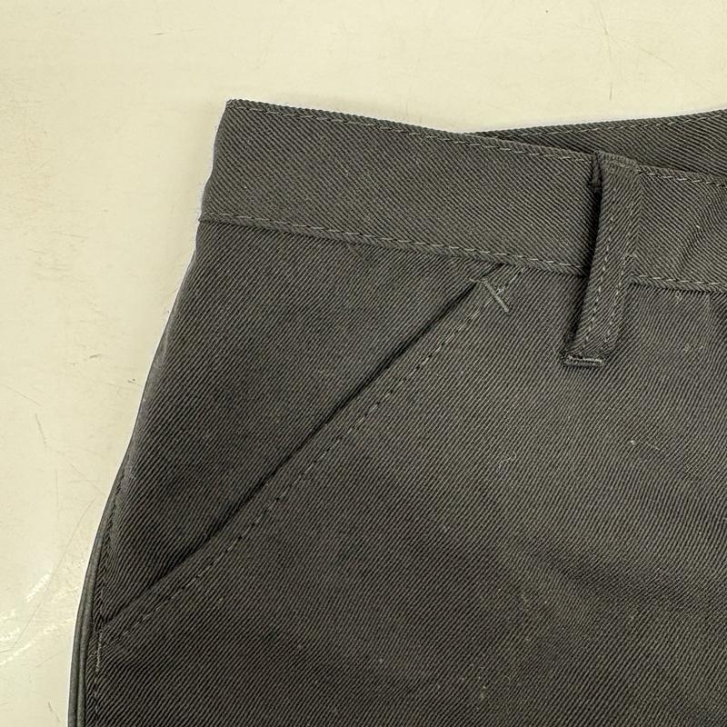ヒステリックス HYSTERICS パンツ ショートパンツ 90s 日本製 裏地 スカル 総柄 ウール ハーフパンツ M 黒 / ブラック / black レディース USED 古着 中古 50160677
