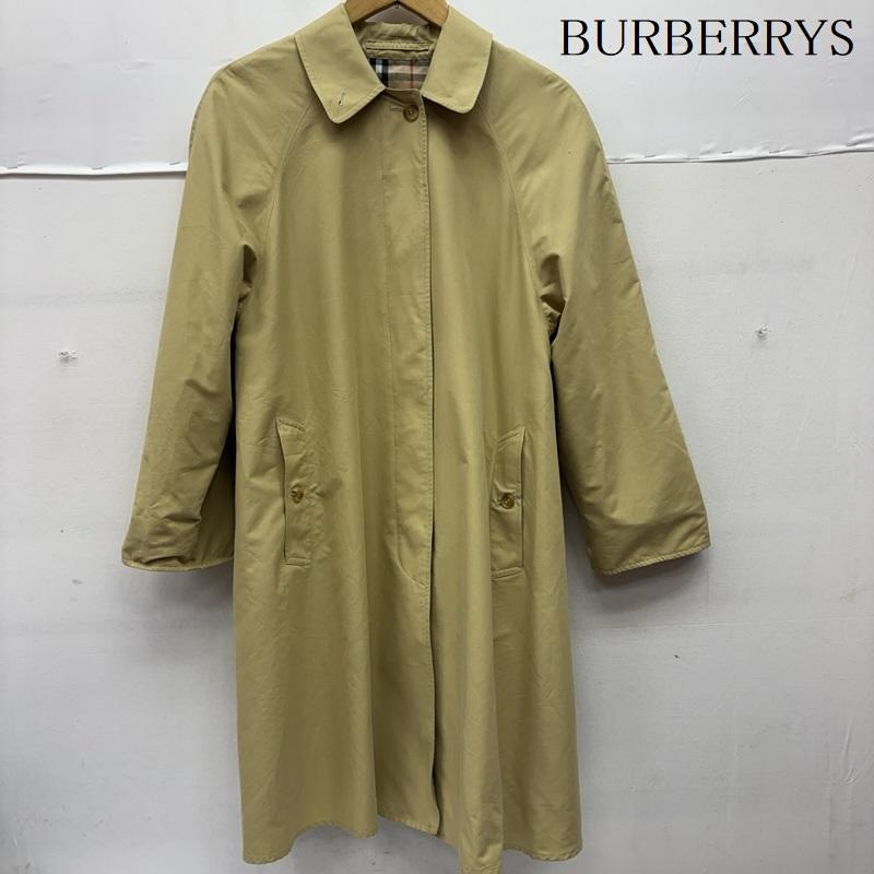 バーバリーズ BURBERRYS コート コート一般 90s コットン ノバチェック ステンカラー コート C-TK83 マスタード / マスタード / レディース USED 古着 中古 50160680