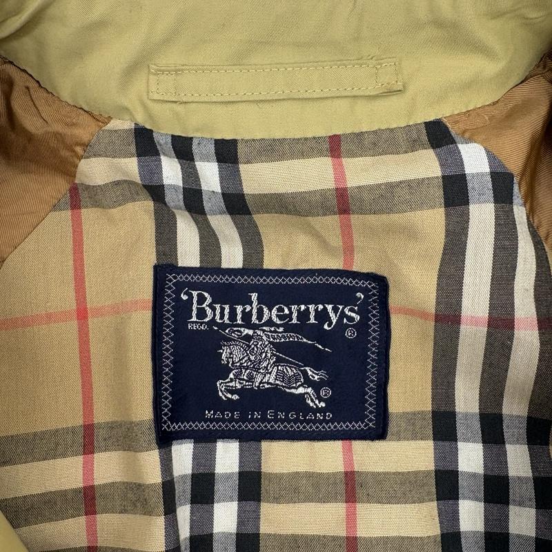 バーバリーズ BURBERRYS コート コート一般 90s コットン ノバチェック ステンカラー コート C-TK83 マスタード / マスタード / レディース USED 古着 中古 50160680
