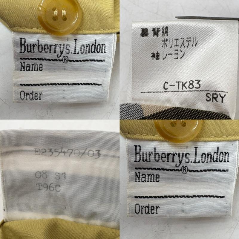バーバリーズ BURBERRYS コート コート一般 90s コットン ノバチェック ステンカラー コート C-TK83 マスタード / マスタード / レディース USED 古着 中古 50160680