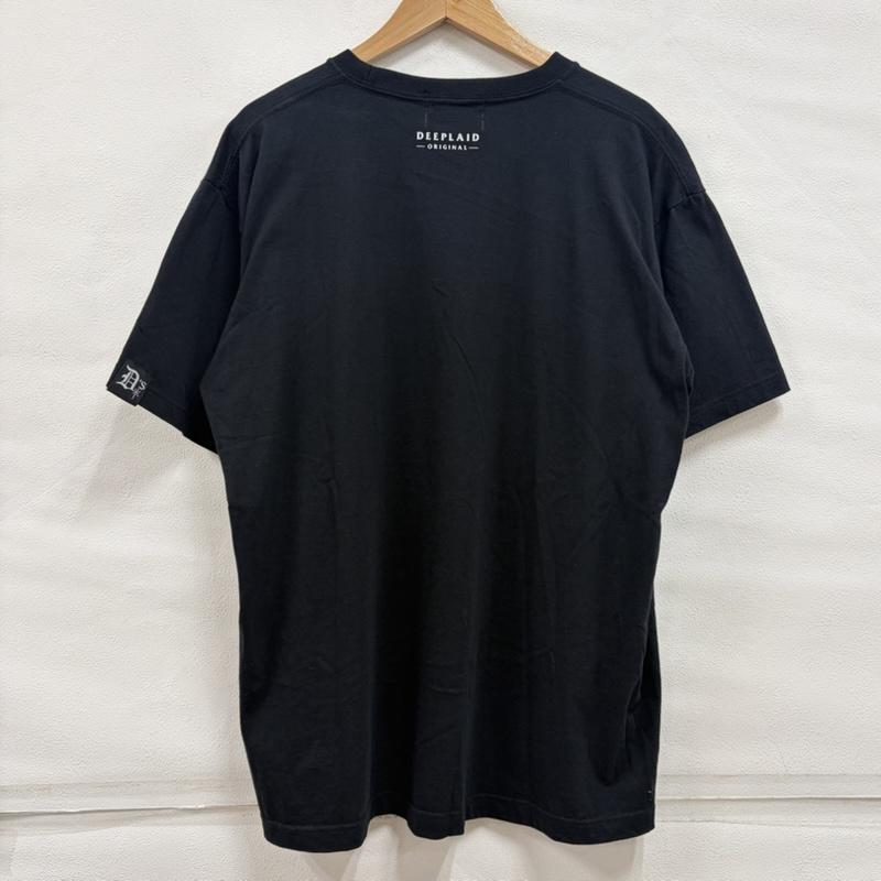 古着 USED Tシャツ 半袖 DEEPLAND 半袖 イーグル グラフィック ロゴ プリント Tシャツ XL プリント 黒 / ブラック / black X 紺 / ネイビー / navy X 白 / ホワイト / white X 橙 / オレンジ / orange メンズ USED 古着 中古 50160687