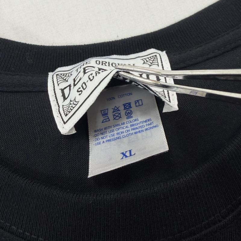 古着 USED Tシャツ 半袖 DEEPLAND 半袖 イーグル グラフィック ロゴ プリント Tシャツ XL プリント 黒 / ブラック / black X 紺 / ネイビー / navy X 白 / ホワイト / white X 橙 / オレンジ / orange メンズ USED 古着 中古 50160687
