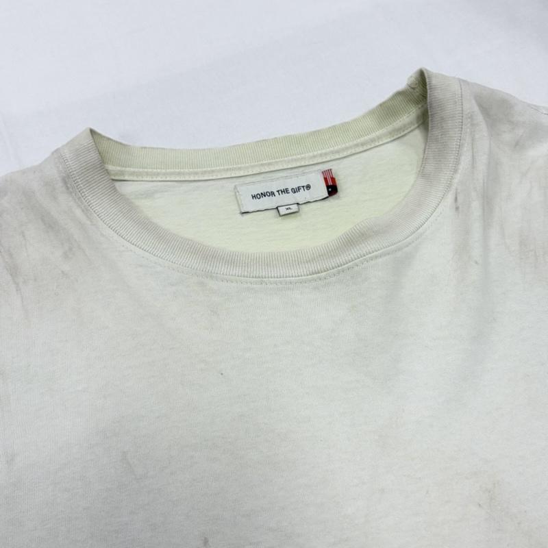 ＵＳフルギ US古着 Tシャツ 半袖 HONOR THE GIFT 半袖 グラフィック ロゴ プリント Tシャツ フェード USA製 XL ロゴ、文字 X プリント メンズ USED 古着 中古 50160697