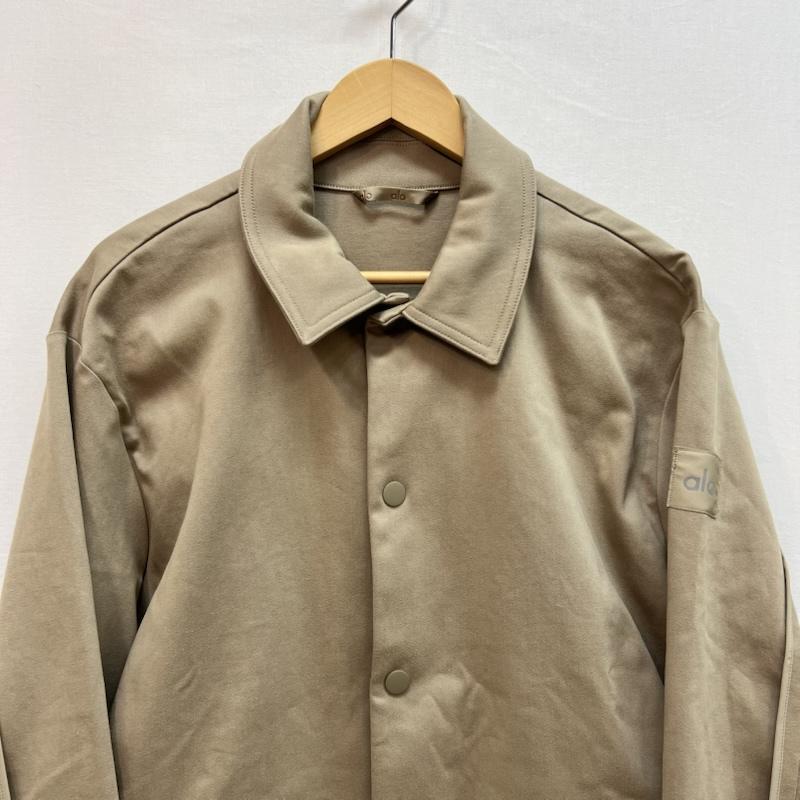 古着 USED ジャケット、上着 ジャンパー、ブルゾン アロー ヨガ ALO Yoga Edition Sueded Jacket コーチジャケット M ベージュ / ベージュ / beige メンズ USED 古着 中古 50160700