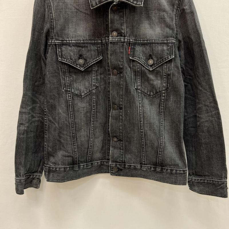 リーバイス Levi s ジャケット、上着 ジャンパー、ブルゾン 00s 70599 ブラック デニムジャケット ヴィンテージ加工 M 黒 / ブラック / black メンズ USED 古着 中古 50160701