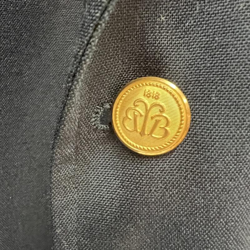 ブルックス ブラザーズ BROOKS BROTHERS ジャケット、上着 ジャケット、ブレザー 90s USA製 金ボタン ブレザー 紺ブレ 43 - 紺 / ネイビー / navy メンズ USED 古着 中古 50160705