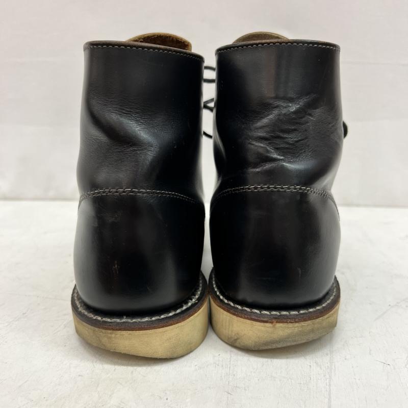レッドウィング RED WING ブーツ 一般 9870 アイリッシュセッター ワークブーツ 茶芯 クローンダイン 復刻犬タグ US：10 黒 / ブラック / black メンズ USED 古着 中古 50160715