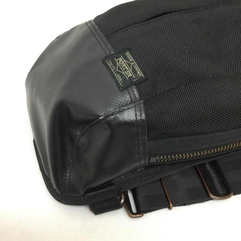 ポーター PORTER ボディバッグ ボディバッグ PORTER HEAT ヒート スリングショルダーバッグ ポーター ブラック ボディバッグ - 黒 / ブラック / black メンズ USED 古着 中古 50160719