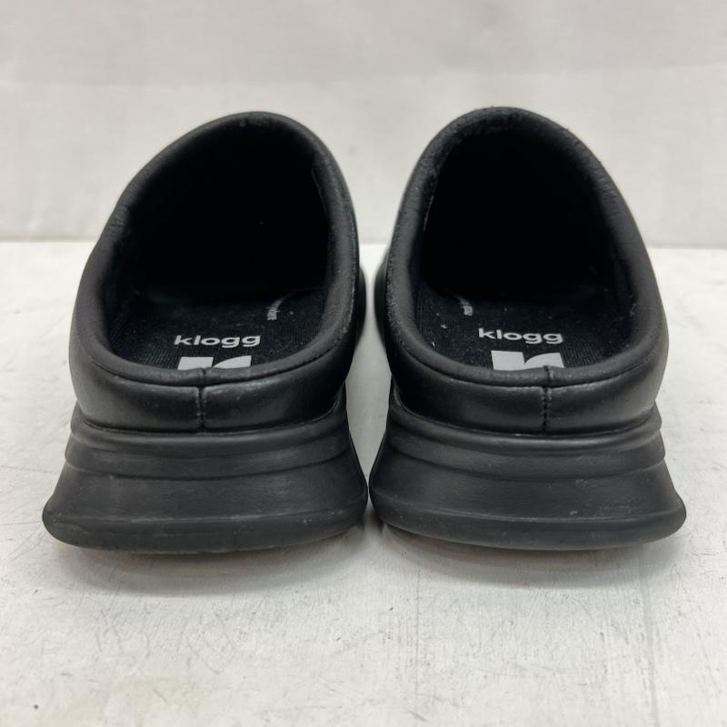 古着 USED シューズ シューズ KLOGG クロッグ ヴィーガンレザーシューズ サンダル 25.0cm 黒 / ブラック / black メンズ USED 古着 中古 50160720