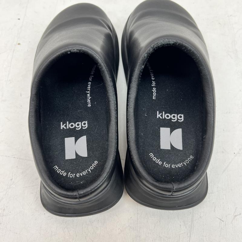 古着 USED シューズ シューズ KLOGG クロッグ ヴィーガンレザーシューズ サンダル 25.0cm 黒 / ブラック / black メンズ USED 古着 中古 50160720